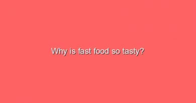 why is fast food so tasty 10437