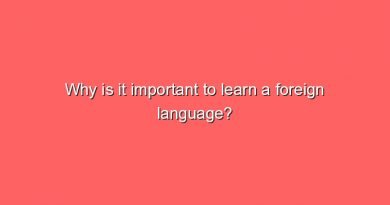 why is it important to learn a foreign language 9096