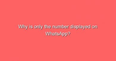 why is only the number displayed on whatsapp 9139
