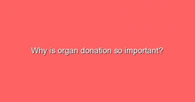 why is organ donation so important 8301