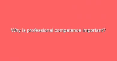 why is professional competence important 6395