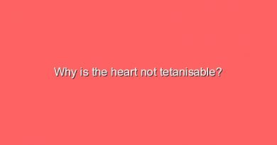 why is the heart not tetanisable 6080