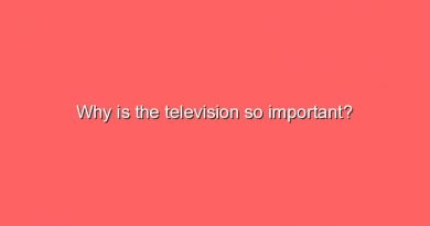why is the television so important 7084