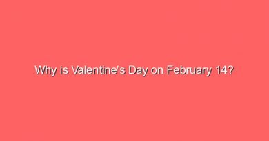 why is valentines day on february 14 9554