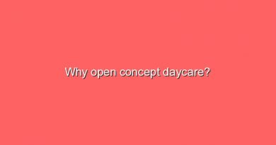 why open concept daycare 11519
