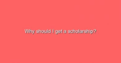 why should i get a scholarship 6603