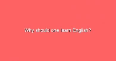why should one learn english 9483