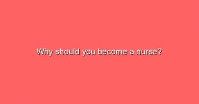 why should you become a nurse 5559