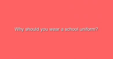 why should you wear a school uniform 6992