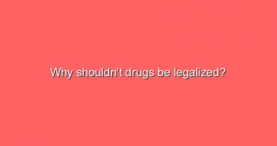 why shouldnt drugs be legalized 6964