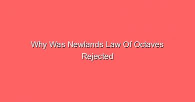 why was newlands law of octaves rejected 12389