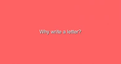 why write a letter 9691