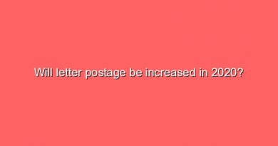 will letter postage be increased in 2020 9301