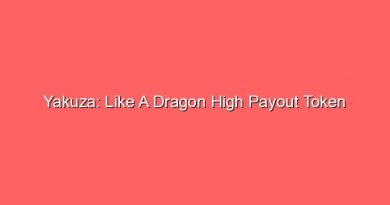 yakuza like a dragon high payout token 20539