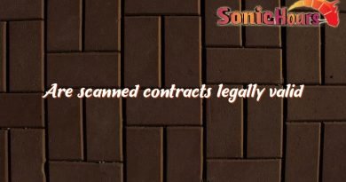 are scanned contracts legally valid 3211