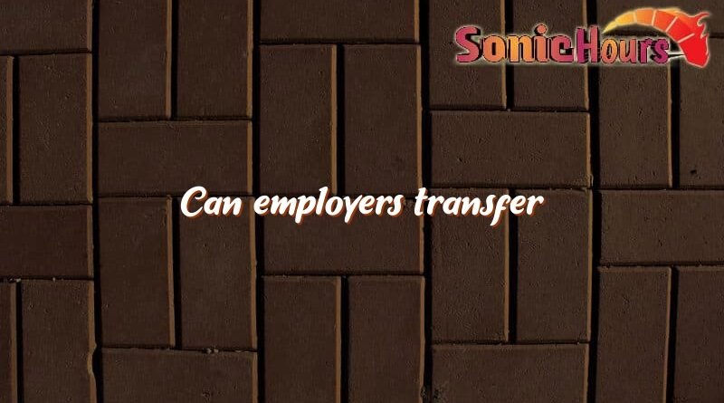 can employers transfer 3065