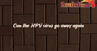 can the hpv virus go away again 3897