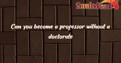 can you become a professor without a doctorate 4762