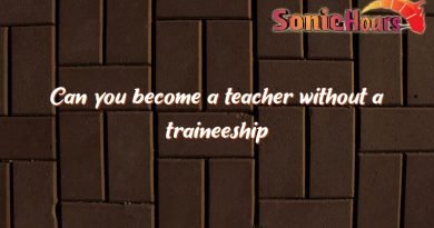 can you become a teacher without a traineeship 3427