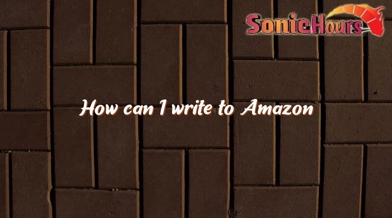 how can i write to amazon 2090