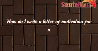 how do i write a letter of motivation for a scholarship 1359