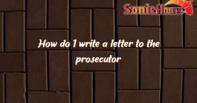 how do i write a letter to the prosecutor 3641
