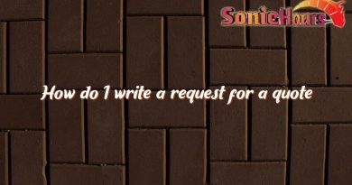 how do i write a request for a quote 2284