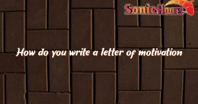 how do you write a letter of motivation 2 4990