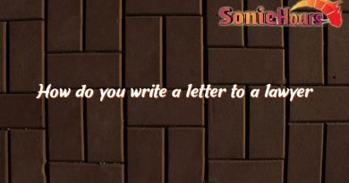 how do you write a letter to a lawyer 1593