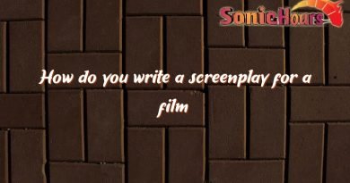 how do you write a screenplay for a film 1551