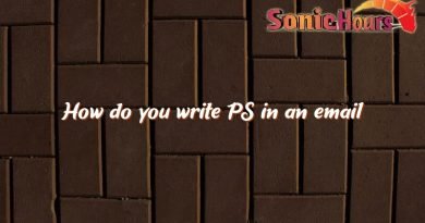 how do you write ps in an email 3237
