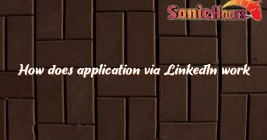 how does application via linkedin work 2809