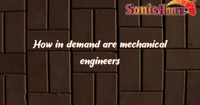 how in demand are mechanical engineers 4286