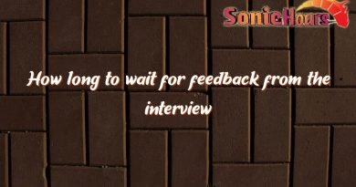 how long to wait for feedback from the interview 1543