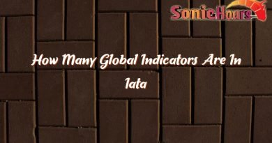 how many global indicators are in iata 31707