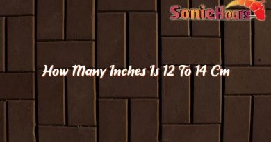 how many inches is 12 to 14 cm 31729