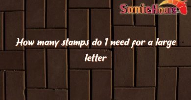 how many stamps do i need for a large letter 1211