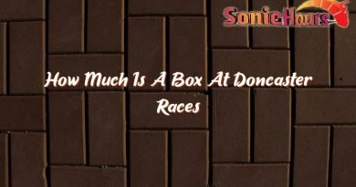 how much is a box at doncaster races 32749