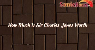 how much is sir charles jones worth 34726