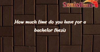 how much time do you have for a bachelor thesis 4460