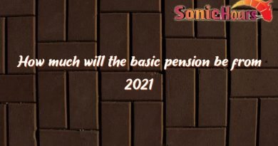 how much will the basic pension be from 2021 3381
