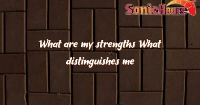 what are my strengths what distinguishes me 2416