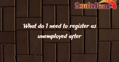 what do i need to register as unemployed after training 2812