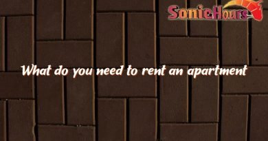 what do you need to rent an apartment 2850