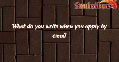 what do you write when you apply by email 1056