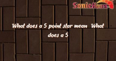 what does a 5 point star mean what does a 5 point star mean 4877