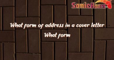 what form of address in a cover letter what form of address in a cover letter 985