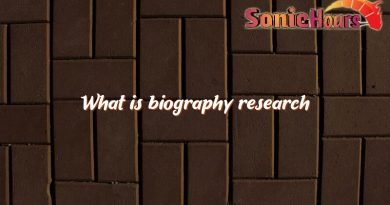 what is biography research 4554