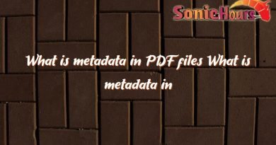 what is metadata in pdf files what is metadata in pdf files 3642