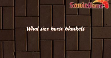 what size horse blankets 3548
